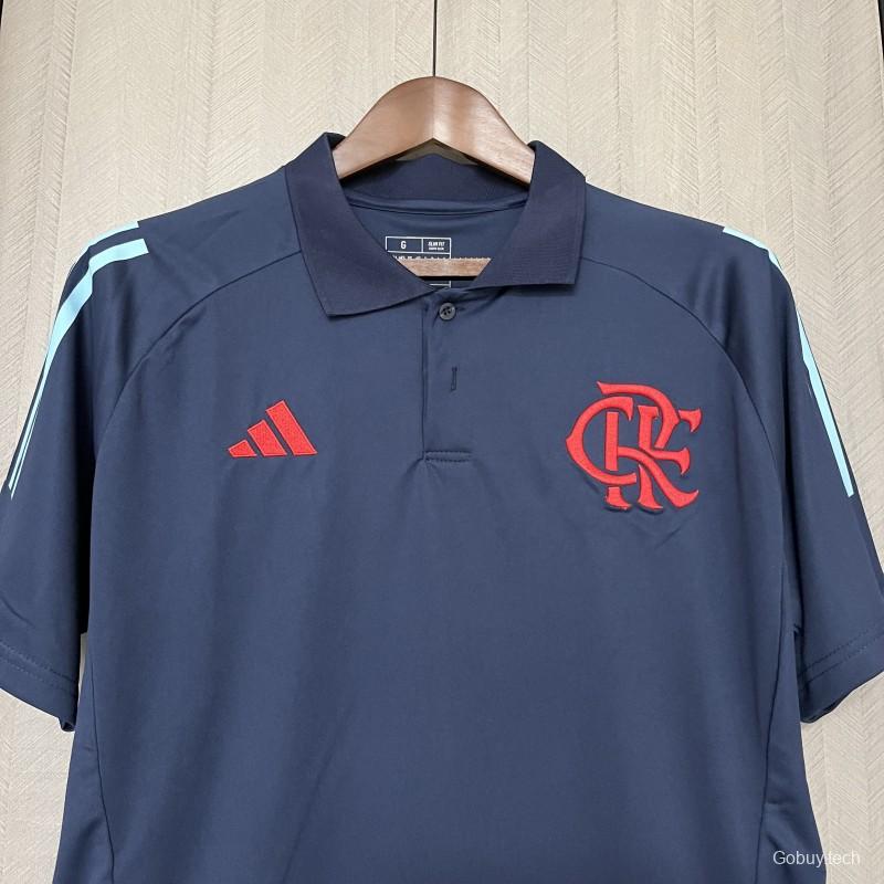 25/26 Flamengo Dark Blue POLO Jersey S-XXXXL