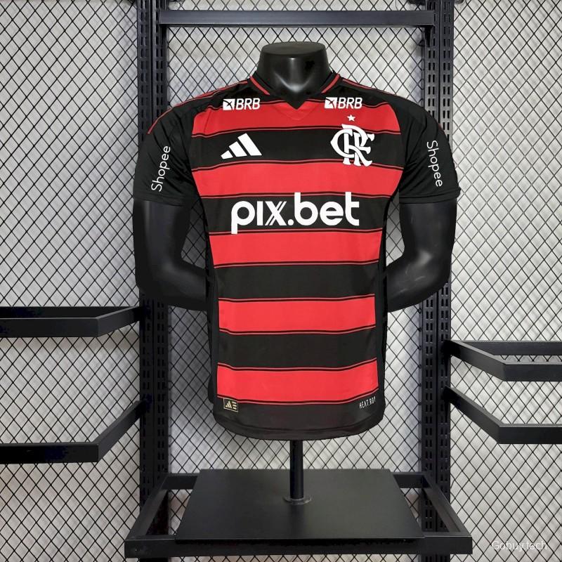 2025/26 Player Version Flamengo Home Jersey