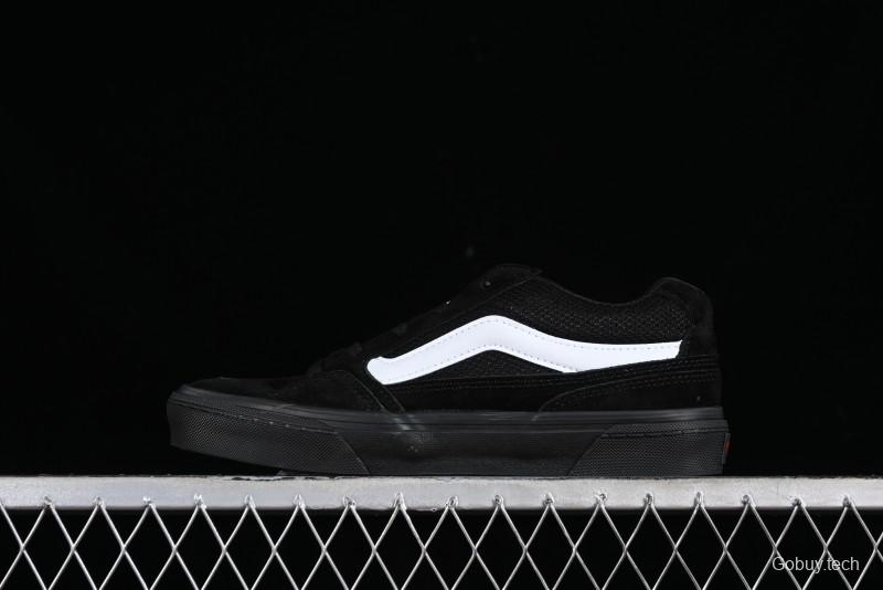 Vans Caldrone Classic Black Retro Skate Shoes - VN0007P9BA2