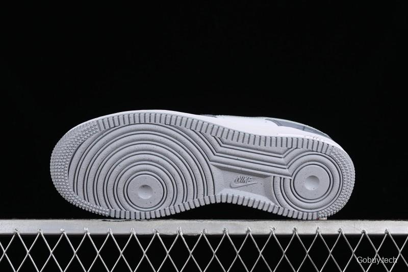 Nike Air Force 1 '07 Low Casual Sneakers with Full-Length Air Cushion - FJ4146-111