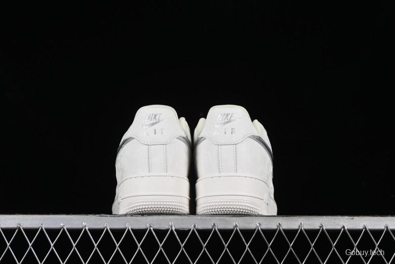 Nike Air Force 1 '07 Low Custom Traditional Chinese Brocade Casual Sneakers - AF2406-110
