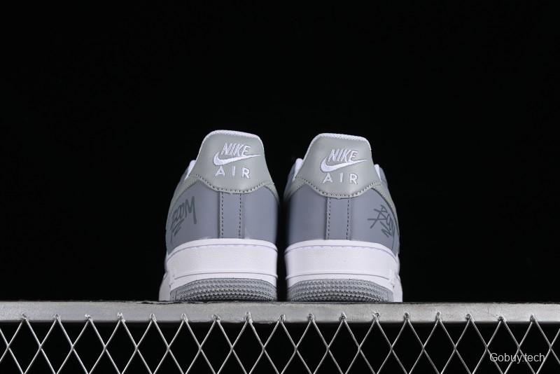Nike Air Force 1 '07 Low Casual Sneakers with Full-Length Air Cushion - FJ4146-111