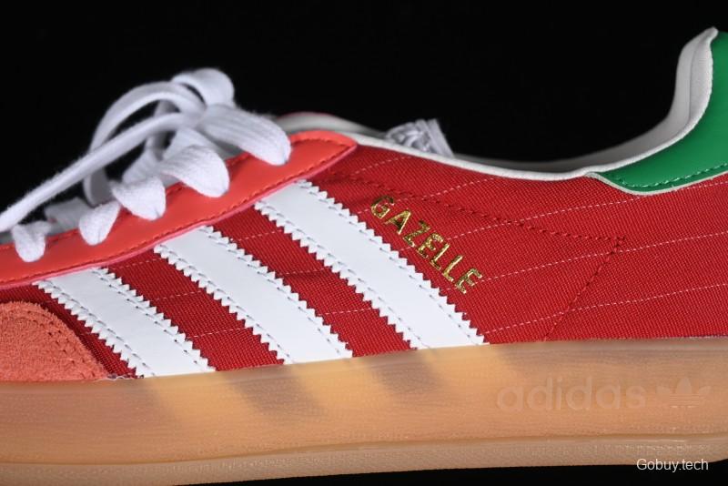 Adidas Originals Gazelle Indoor IF9641 Retro Casual Slip-Resistant Low-Top Sneakers - IF9641