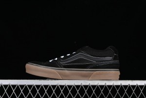Vans Classics Knu Skool Retro Skate Shoes with Enhanced Cushioning and Breathable Mesh - VN0A5JM22WN