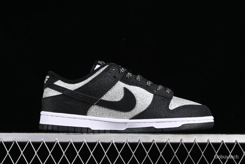 Nike SB Dunk Low Black Starry Sky Anniversary High-End Custom Low-Top Casual Sneakers - LW1818-101