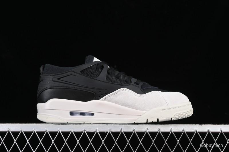Nike Air Jordan 4 Remastered Sneakers in Black, Light Bone, and Dark Gray - FQ7939-001