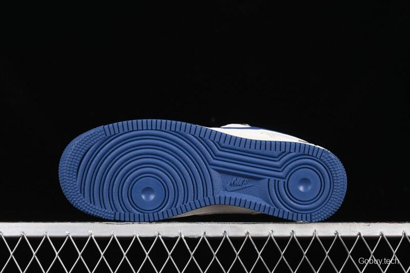 Nike Air Force 1 '07 Low Gucci Collaboration - Light Blue Linen Low-Top Casual Sneakers - XZ3398-788