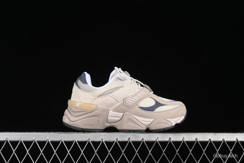 New Balance 9060 Series Kids Hook and Loop Sneakers - PV9060EB