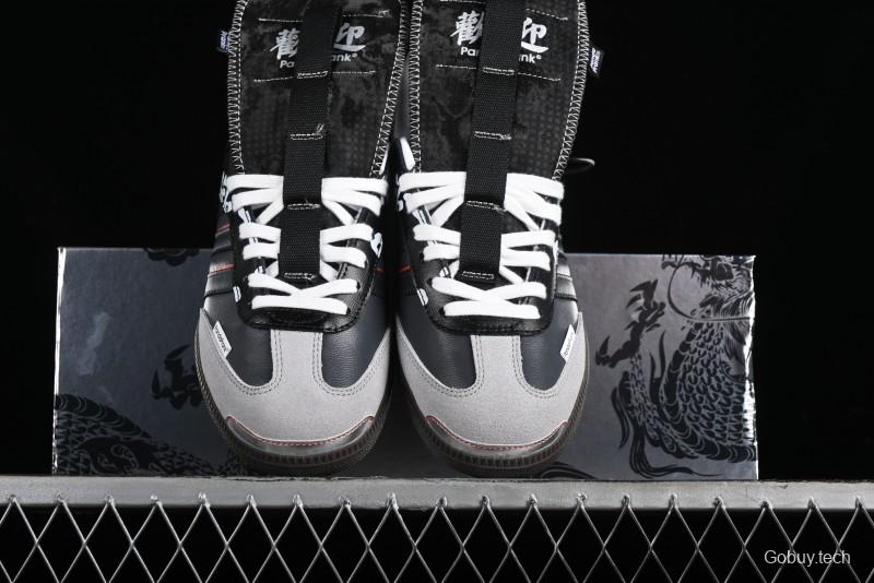 Adidas Originals Samba OG Low Top Casual Sneakers with Panda Mischief Design - IG1024