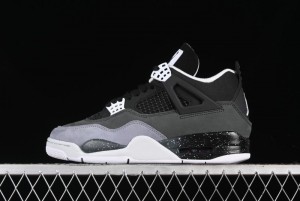 Nike Air Jordan 4 Retro Basketball Shoes Fear Pack - FQ8138-002