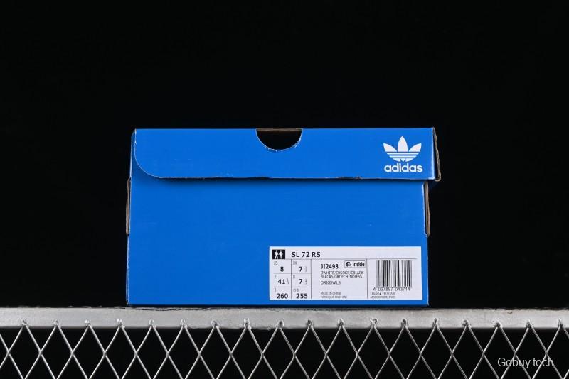 Adidas Originals SL 72 RS Retro Running Shoes with Ecotex Tongue and EVA Midsole - JI2498