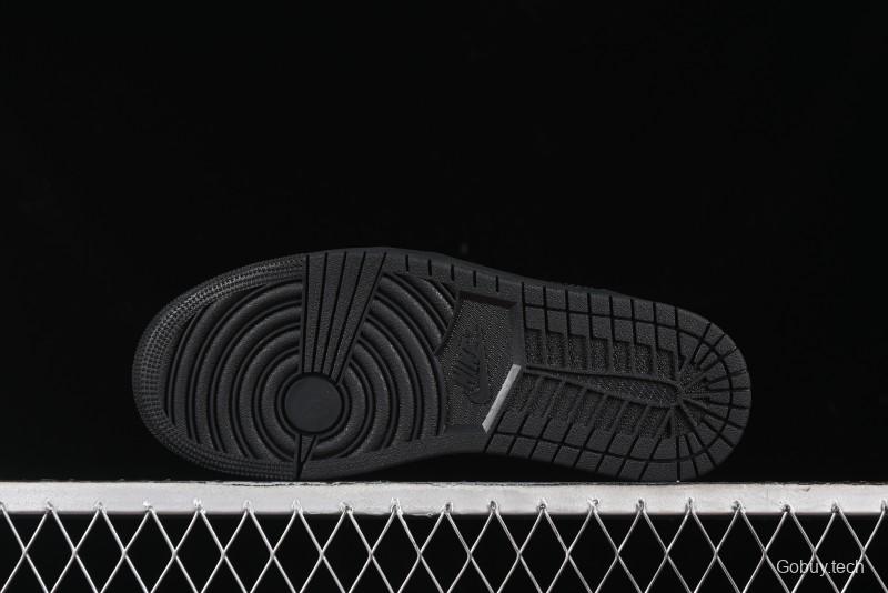 Nike Air Jordan 1 Low "Black Croc" Casual Sneakers - HJ7743-010
