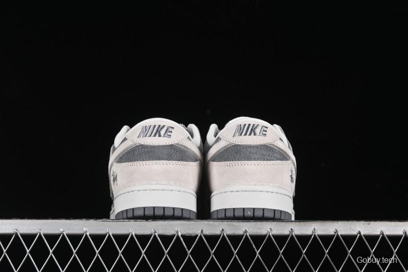 Nike SB Dunk Low Stussy Anniversary Edition Premium Custom Low-Top Casual Sneakers - XX2025-578