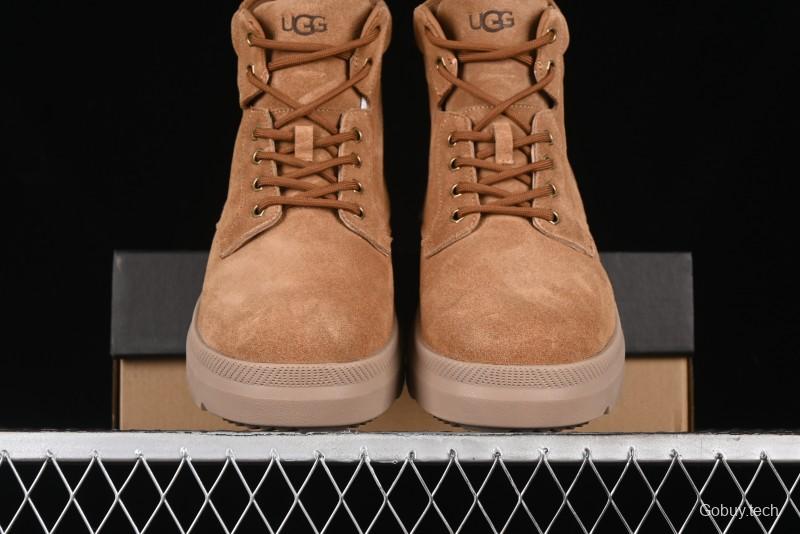 UGG Burleigh Boot Men's Lace-Up Winter Snow Boots with Lightweight Anti-Slip Combo Sole - 1153750