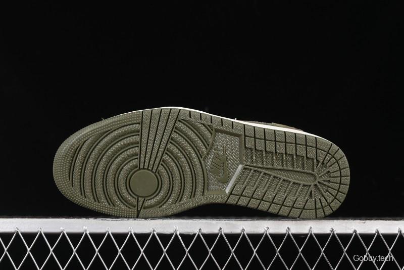 Nike Air Jordan 1 Low OG SP Travis Scott x Fragment Design Collaboration Sneakers - CH6336-014