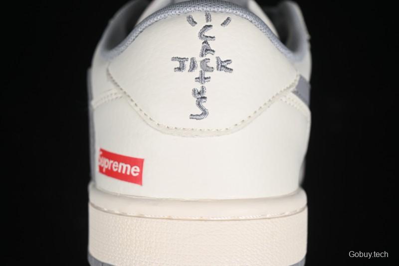 Nike Travis Scott x Fragment Design x Air Jordan 1 Low OG SP AJ1 Supreme Collaboration - XZ1168-003