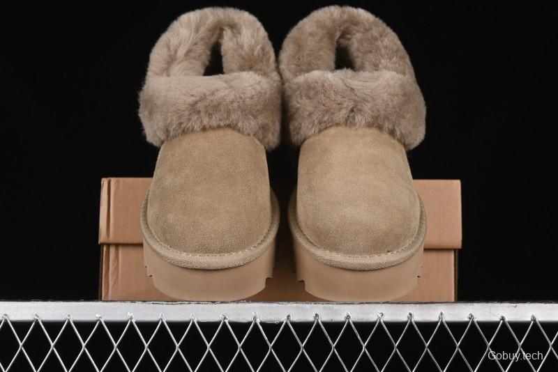 UGG Nita Platform Shearling Lined Winter Boots with Chunky Sole - 1166733