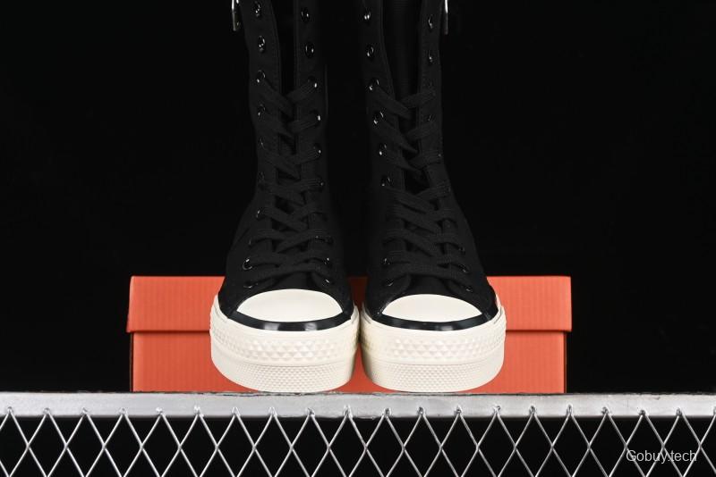Converse Chuck 70 Plus X-High Deconstructed Platform Sneakers - A10361C