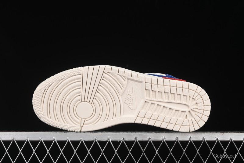 Nike Travis Scott x Fragment Design x Air Jordan 1 Low OG SP AJ1 Retro Sneakers - SJ2068-117