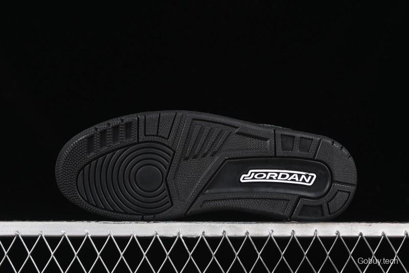Nike Air Jordan 3 Retro Basketball Shoes in Midnight Black - CT8532-001