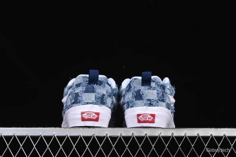 Vans Knu Skool Washed Tie-Dye Low-Top Casual Skate Shoes - VN000CS0239
