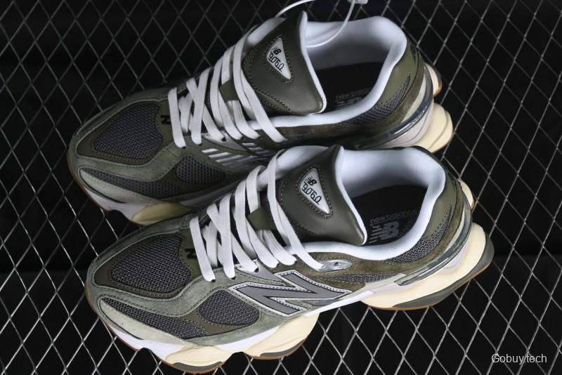 Joe Freshgoods x New Balance 9060 Retro Running Sneakers with ABZORB Cushioning - U9060FOC
