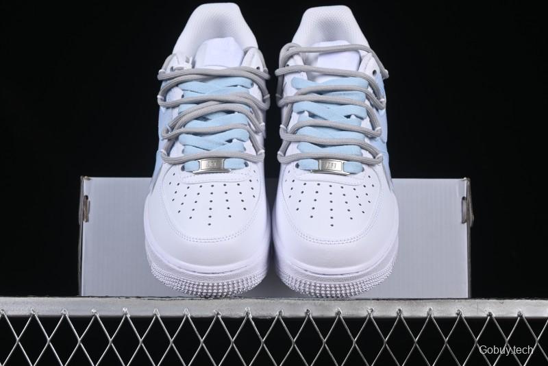 Nike Air Force 1 '07 Low Blue Storm Casual Sneakers - YY2024-626