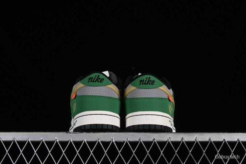 Nike SB Dunk Low Power Rangers Ankylosaurus Colorway Low-Top Casual Skateboarding Shoes - ZZ1998-006