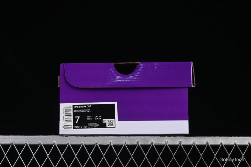 Nike SB Day One Low Top Casual Skate Shoes with Air Zoom Cushion - FN4210-301
