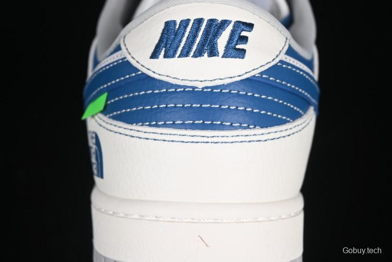 Nike SB Dunk Low The North Face Collaboration Anniversary Edition Customized Low-Top Casual Skate Shoes - DM6868-040