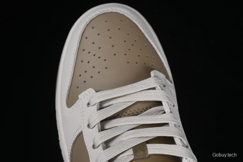 Nike Dunk Low Retro Premium Casual Sneakers in Caramel Cream - HQ1175-240