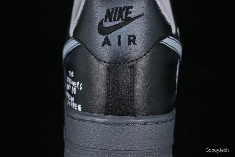 Nike Air Force 1'07 Low Gradient Skeleton Casual Sneakers - YD2425-110