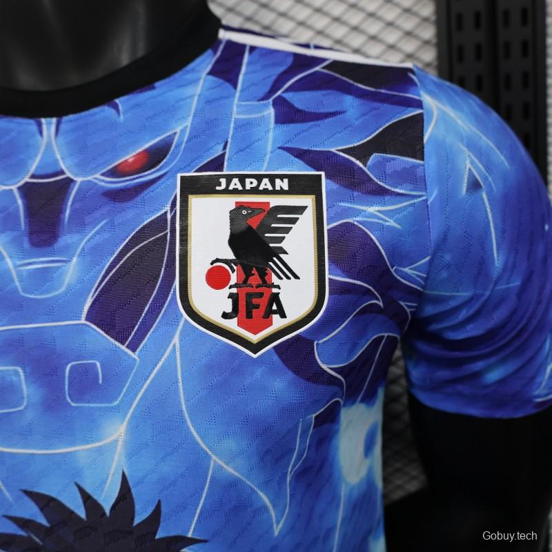 Player Version 2025 Japan Blue with Anime Character Design Jersey