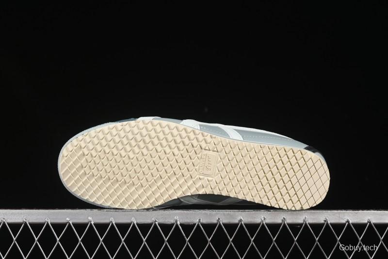 Onitsuka Tiger Mexico 66 Cactful-S Low-Top Leather Running Shoes in Pastel Colorway - 1183A872-402