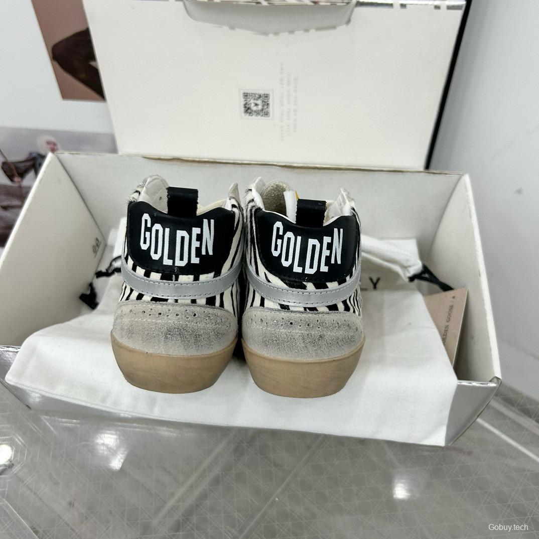 2024 Unisex GGDB Black White Grey Suede High Top Sneakers MJ00300