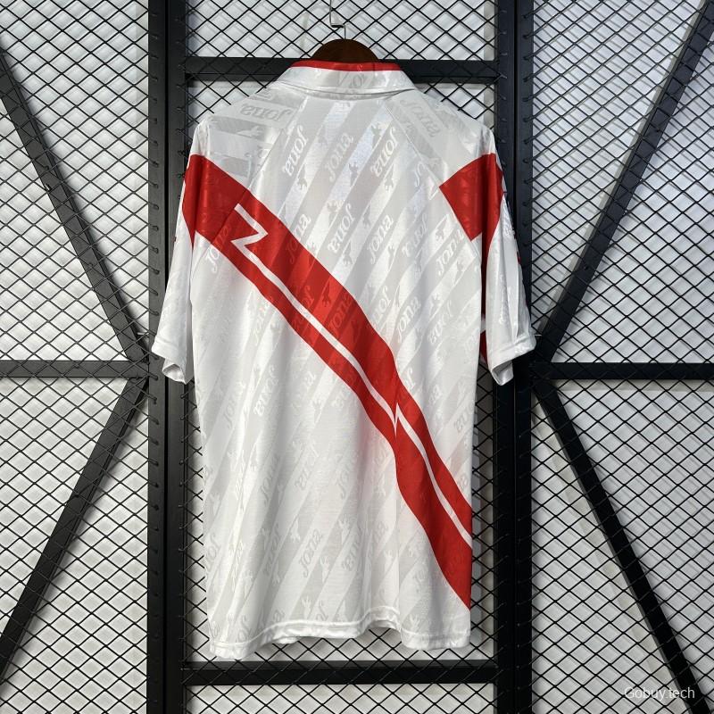 94/95 Retro Rayo Vallecano Home Jersey