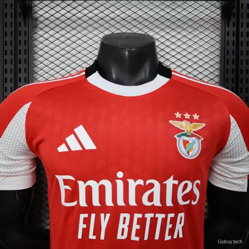 Player Version 25/26 Benfica Home Jersey