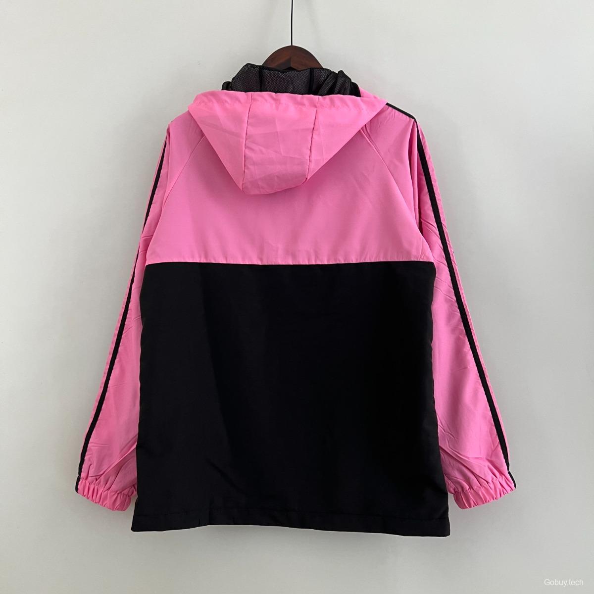 23/24 Inter Miami Black Pink Windbreaker