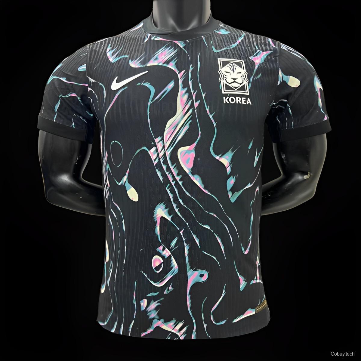 Player Version 2024 Korea Away Black Jersey