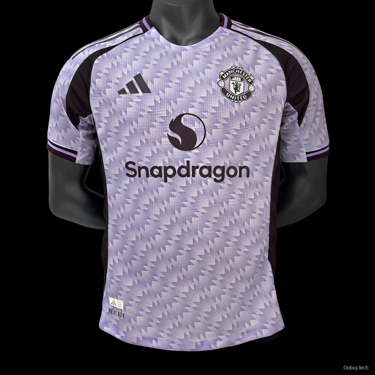 Player Version 25/26 Manchester United Away Purple Jersey