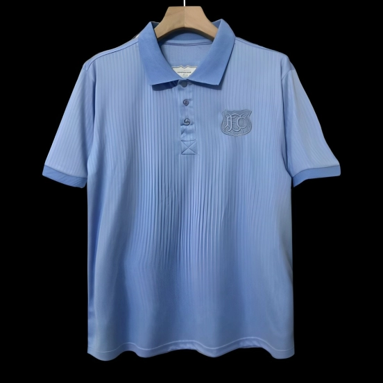25/26 Everton Heritage Blu Limited Edition Polo Jersey